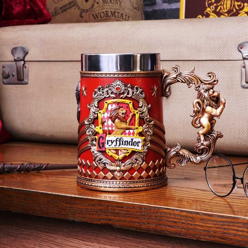 NEMESIS NOW HARRY POTTER GRYFFINDOR COLLECTABLE TANKARD 15.5CM VRČ 801269143190