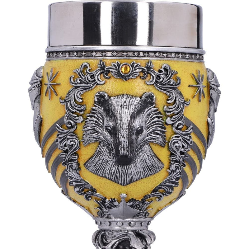NEMESIS NOW HARRY POTTER HUFFLEPUFF COLLECTIBLE GOBLET 19.5CM KELIH 801269143244