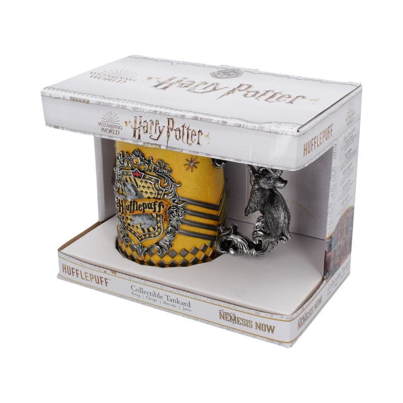 NEMESIS NOW HARRY POTTER HUFFLEPUFF COLLECTIBLE TANKARD 15.5CM VRČ 801269143237