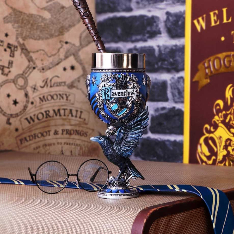 NEMESIS NOW HARRY POTTER RAVENCLAW COLLECTABLE  GOBLET 19.5CM KELIH 801269143268