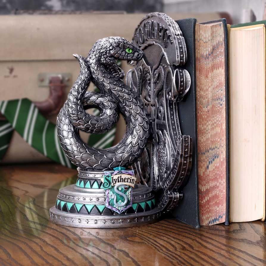 NEMESIS NOW HARRY POTTER SLYTHERIN BOOKEND 20CM STOJALO ZA KNJIGE 801269146849