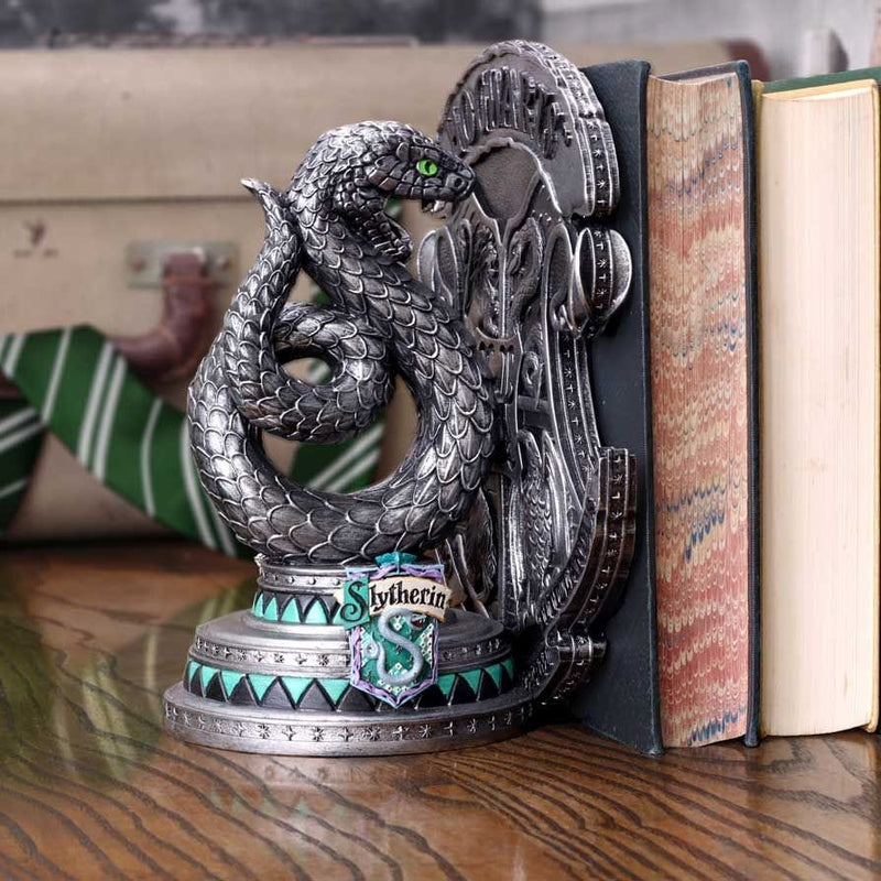 NEMESIS NOW HARRY POTTER SLYTHERIN BOOKEND 20CM STOJALO ZA KNJIGE 801269146849