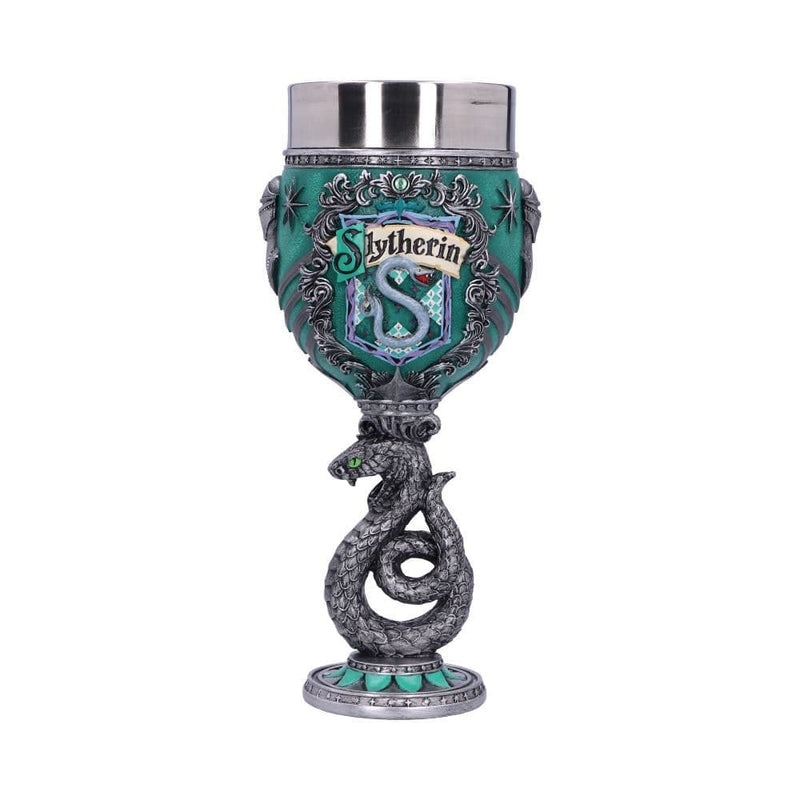 NEMESIS NOW HARRY POTTER SLYTHERIN COLLECTABLE  GOBLET 19.5CM KELIH 801269143220