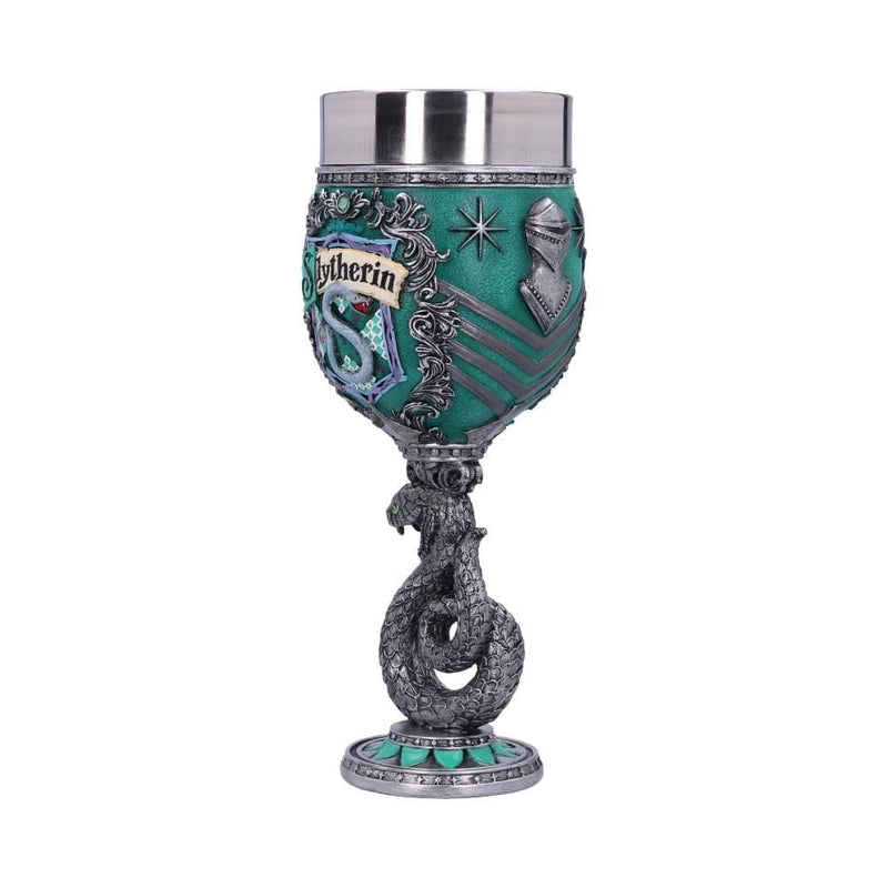 NEMESIS NOW HARRY POTTER SLYTHERIN COLLECTABLE  GOBLET 19.5CM KELIH 801269143220