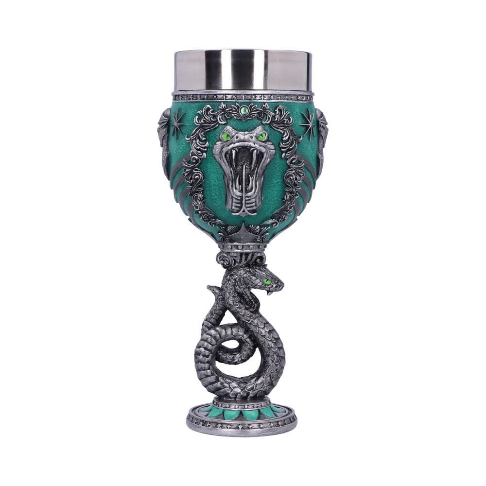 NEMESIS NOW HARRY POTTER SLYTHERIN COLLECTABLE  GOBLET 19.5CM KELIH 801269143220