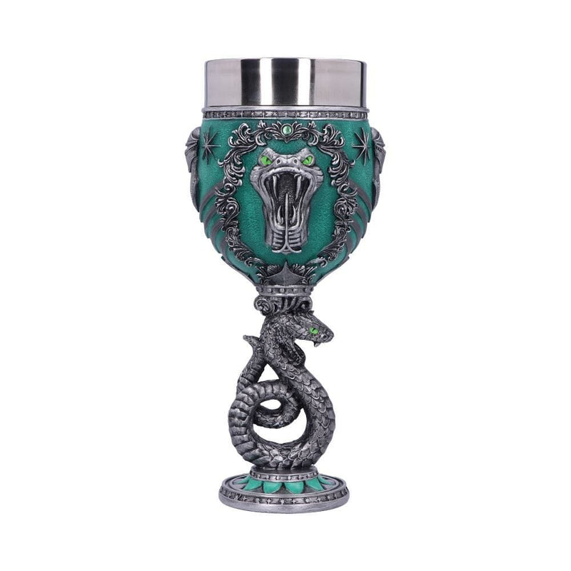 NEMESIS NOW HARRY POTTER SLYTHERIN COLLECTABLE  GOBLET 19.5CM KELIH 801269143220