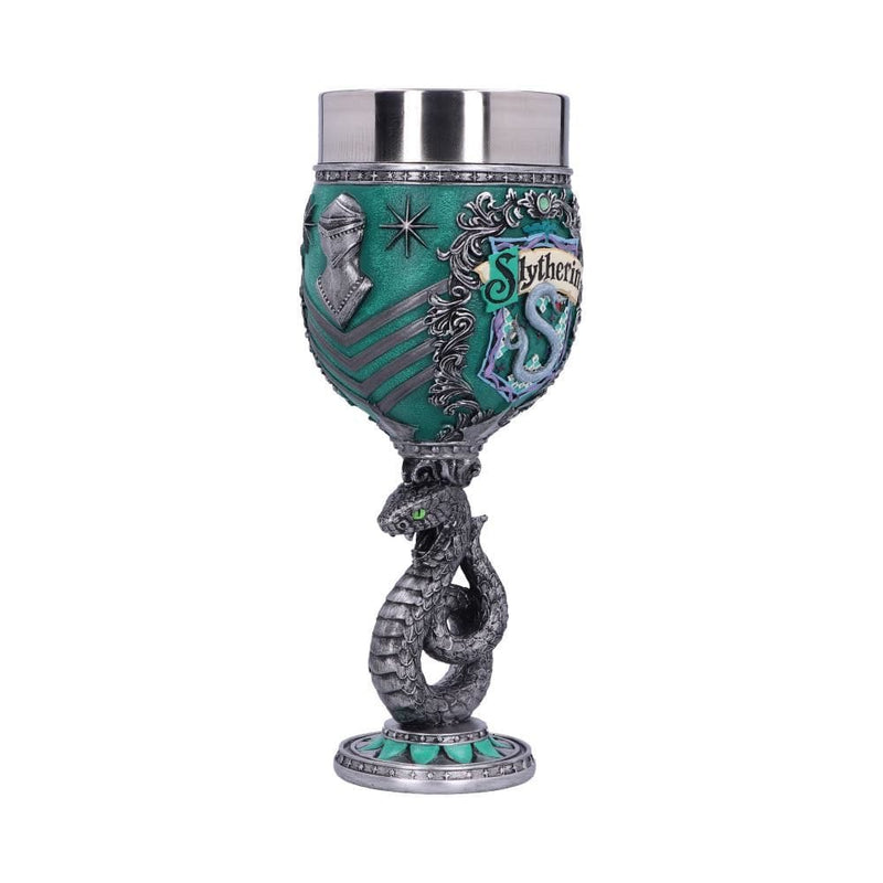 NEMESIS NOW HARRY POTTER SLYTHERIN COLLECTABLE  GOBLET 19.5CM KELIH 801269143220
