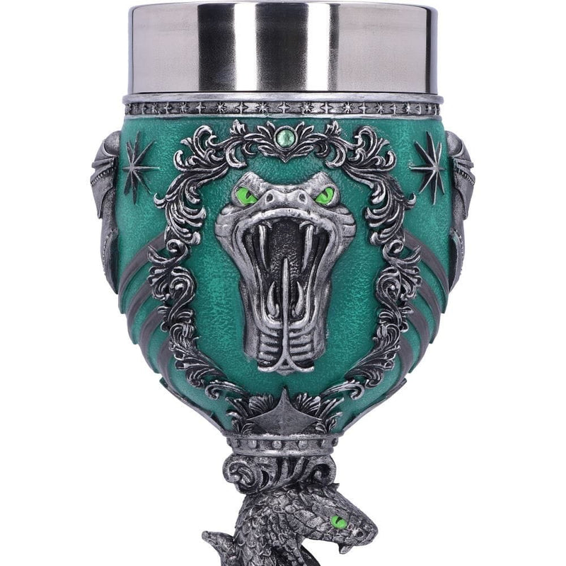 NEMESIS NOW HARRY POTTER SLYTHERIN COLLECTABLE  GOBLET 19.5CM KELIH 801269143220