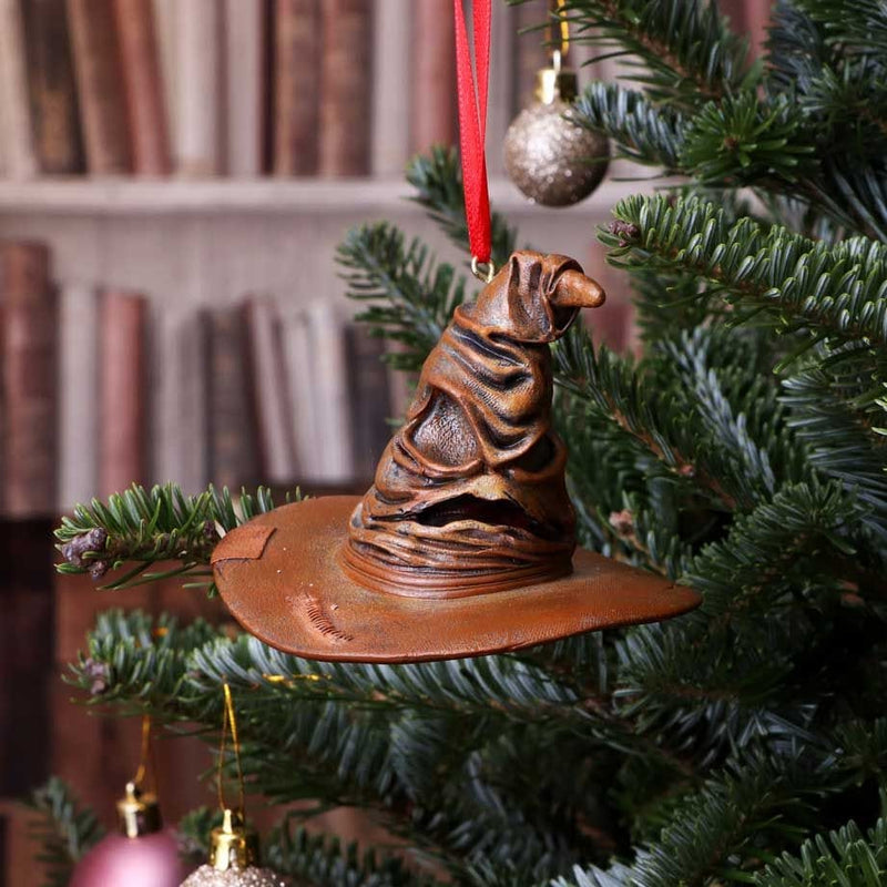NEMESIS NOW HARRY POTTER SORTING HAT HANGING ORNAMENT 9CM VISEČI OKRASEK 801269143503