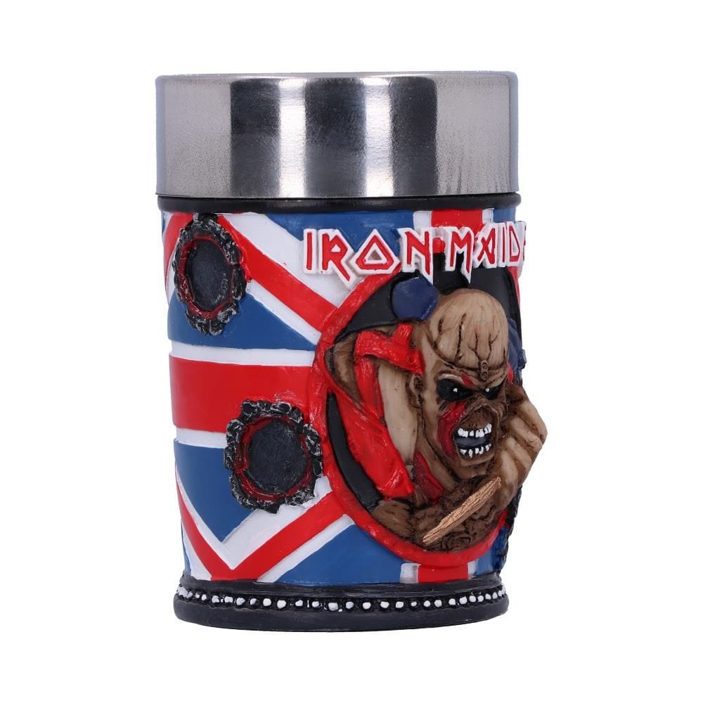 NEMESIS NOW IRON MAIDEN SHOT GLASS 7CM KOZARČEK ZA ŽGANJE 801269127855