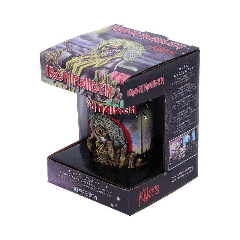 NEMESIS NOW IRON MAIDEN THE KILLERS SHOT GLASS 8.5CM KOZARČEK ZA ŽGANJE 801269141066