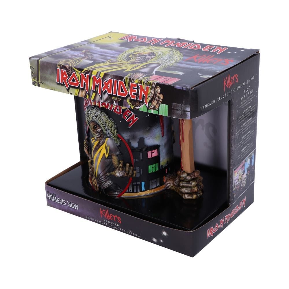 NEMESIS NOW IRON MAIDEN THE KILLERS TANKARD 15.5CM VRČ 801269141059