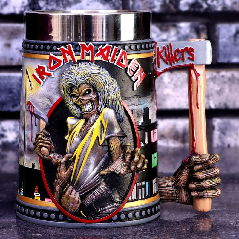 NEMESIS NOW IRON MAIDEN THE KILLERS TANKARD 15.5CM VRČ 801269141059