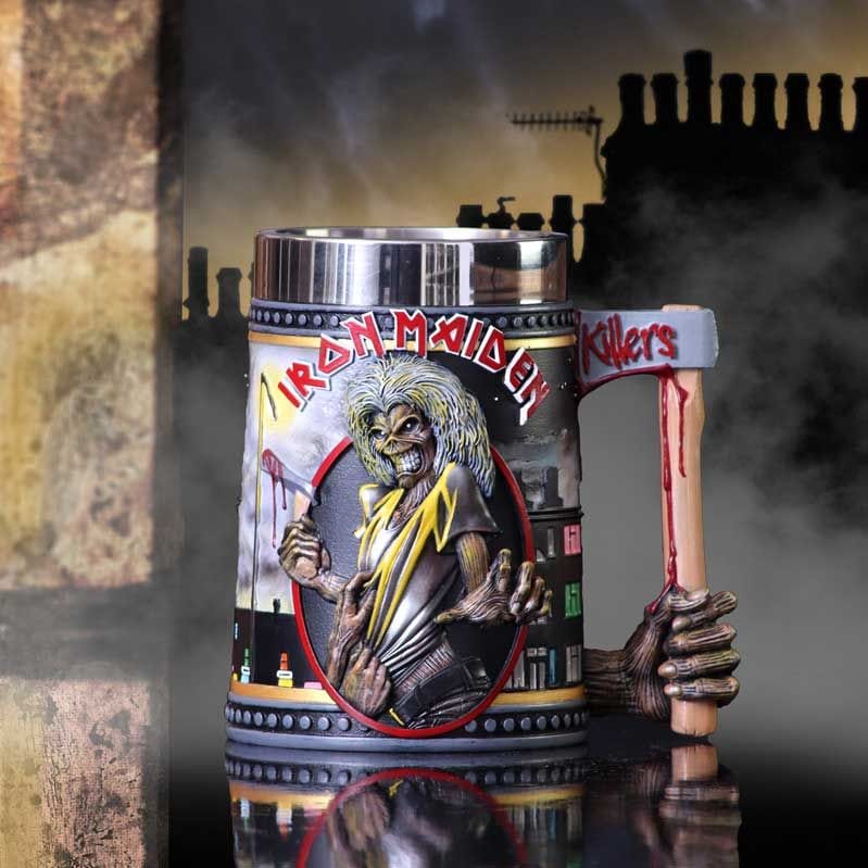 NEMESIS NOW IRON MAIDEN THE KILLERS TANKARD 15.5CM VRČ 801269141059