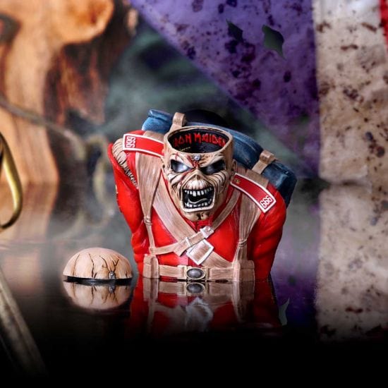 NEMESIS NOW IRON MAIDEN THE TROOPER BUST BOX (SMALL)12CM ŠKATLA 801269145392