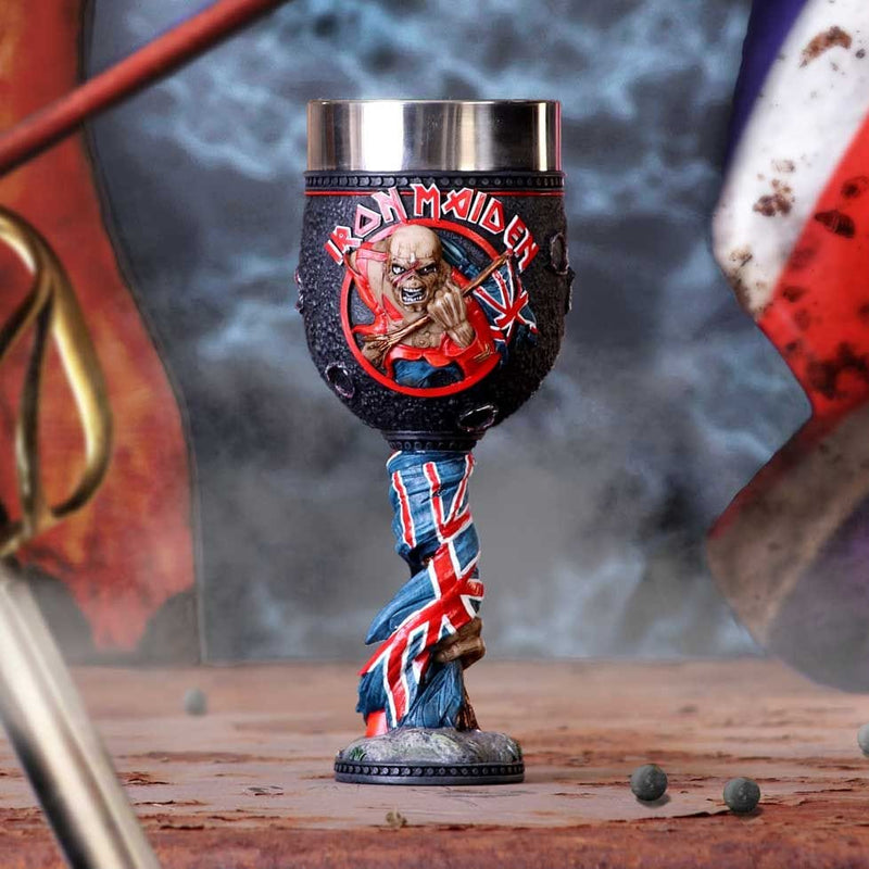 NEMESIS NOW IRON MAIDEN THE TROOPER GOBLET 19.5CM KELIH 801269145408