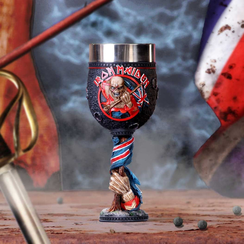NEMESIS NOW IRON MAIDEN THE TROOPER GOBLET 19.5CM KELIH 801269145408