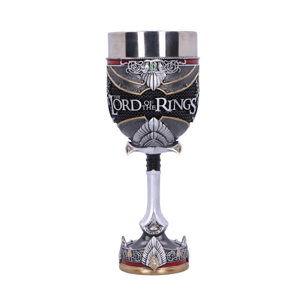 NEMESIS NOW LORD OF THE RINGS ARAGORN GOBLET 19.5CM KELIH 801269146078