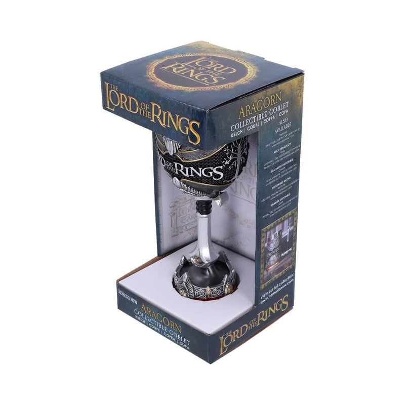 NEMESIS NOW LORD OF THE RINGS ARAGORN GOBLET 19.5CM KELIH 801269146078
