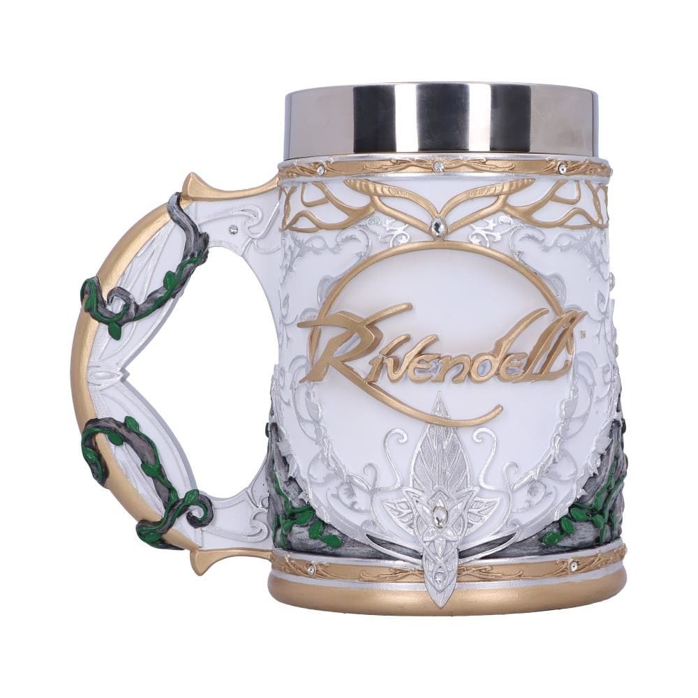 NEMESIS NOW LORD OF THE RINGS RIVENDELL TANKARD 15.5CM VRČ 801269147815