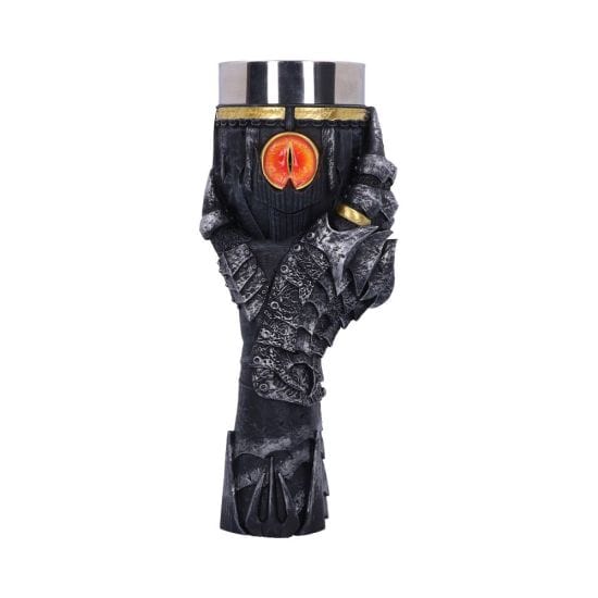 NEMESIS NOW LORD OF THE RINGS SAURON GOBLET 22.5CM KELIH 801269146238