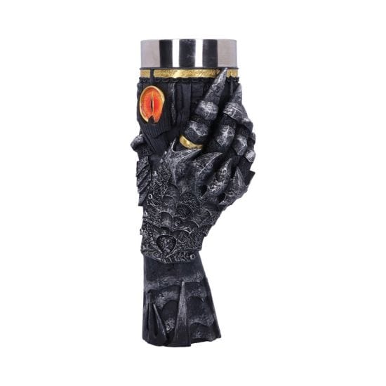 NEMESIS NOW LORD OF THE RINGS SAURON GOBLET 22.5CM KELIH 801269146238