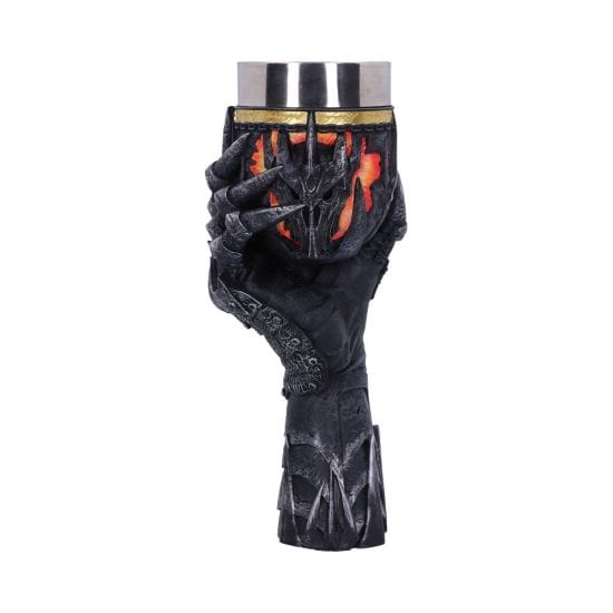 NEMESIS NOW LORD OF THE RINGS SAURON GOBLET 22.5CM KELIH 801269146238