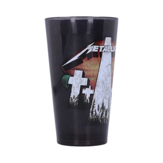 NEMESIS NOW METALLICA GLASSWARE - MASTER OF PUPPETS 14.8CM KOZAREC 801269147556