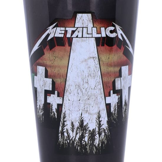 NEMESIS NOW METALLICA GLASSWARE - MASTER OF PUPPETS 14.8CM KOZAREC 801269147556