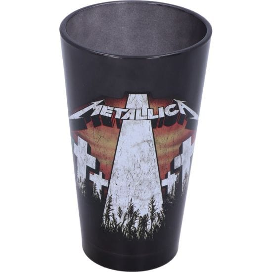 NEMESIS NOW METALLICA GLASSWARE - MASTER OF PUPPETS 14.8CM KOZAREC 801269147556