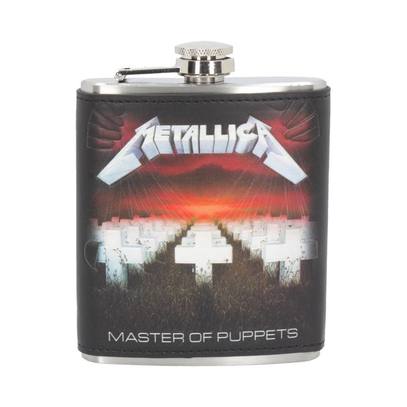 NEMESIS NOW METALLICA - MASTER OF PUPPETS HIP FLASK 7OZ PRISRČNICA 801269133689