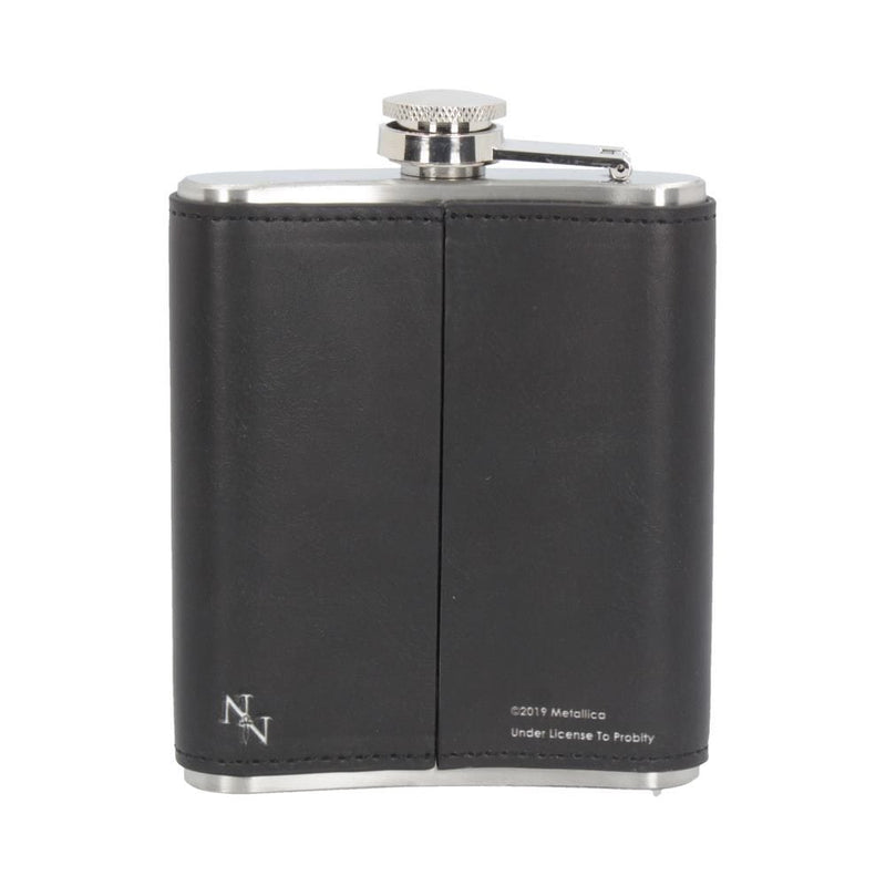 NEMESIS NOW METALLICA - MASTER OF PUPPETS HIP FLASK 7OZ PRISRČNICA 801269133689