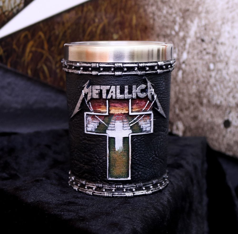NEMESIS NOW METALLICA - MASTER OF PUPPETS SHOT GLASS 7CM KOZARČEK ZA ŽGANJE 801269133658