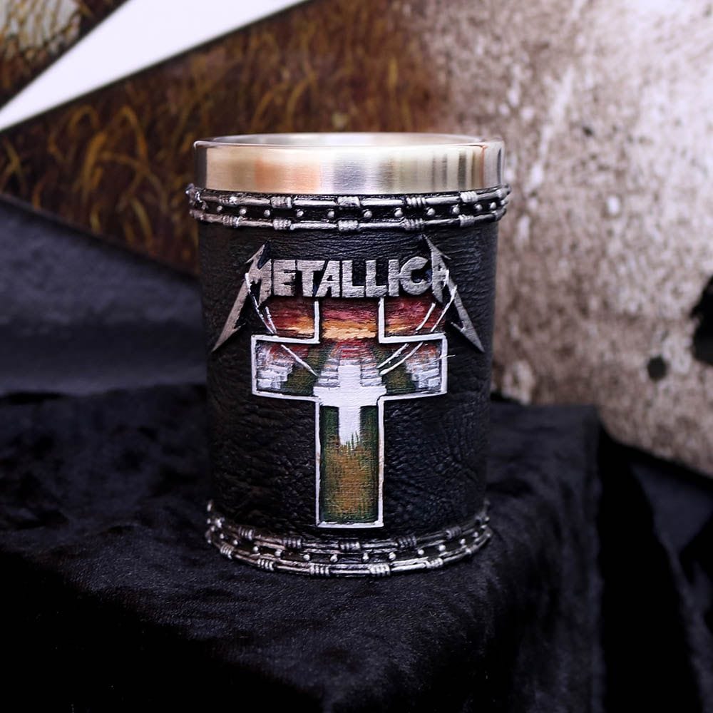 NEMESIS NOW METALLICA - MASTER OF PUPPETS SHOT GLASS 7CM KOZARČEK ZA ŽGANJE 801269133658