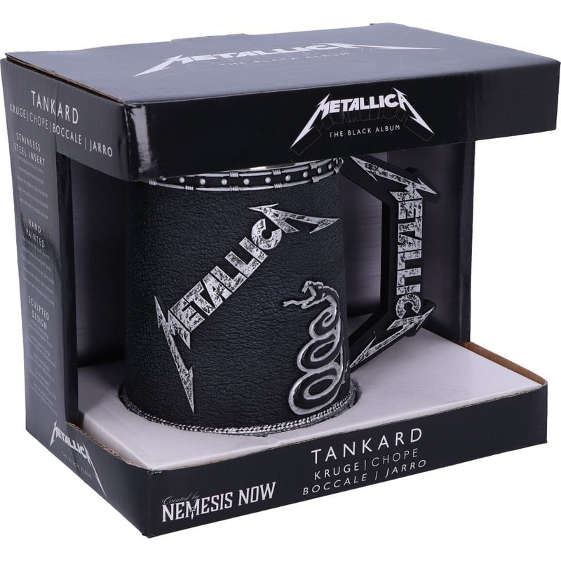 NEMESIS NOW METALLICA - THE BLACK ALBUM TANKARD VRČ 801269139278