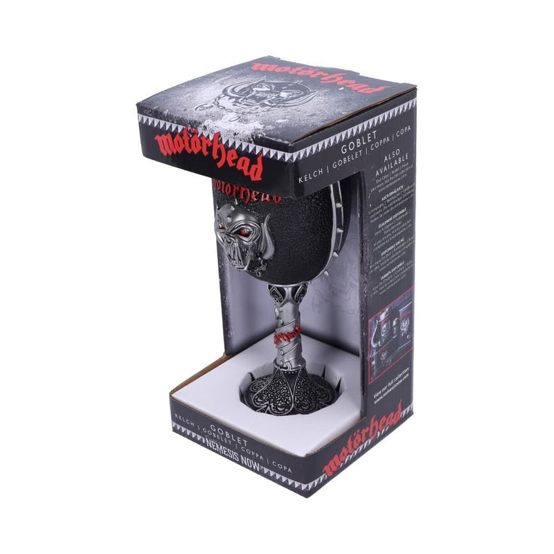 NEMESIS NOW MOTORHEAD GOBLET 19.5CM KELIH 801269141219