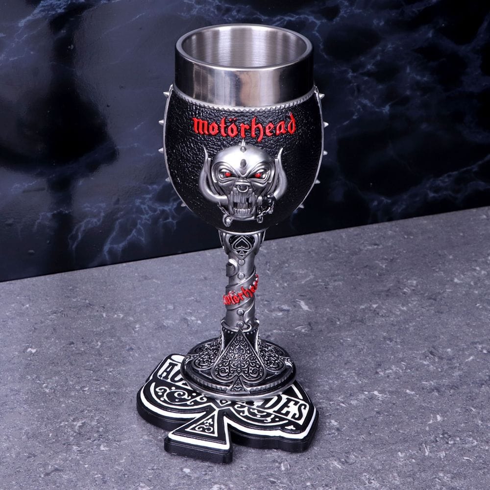 NEMESIS NOW MOTORHEAD GOBLET 19.5CM KELIH 801269141219