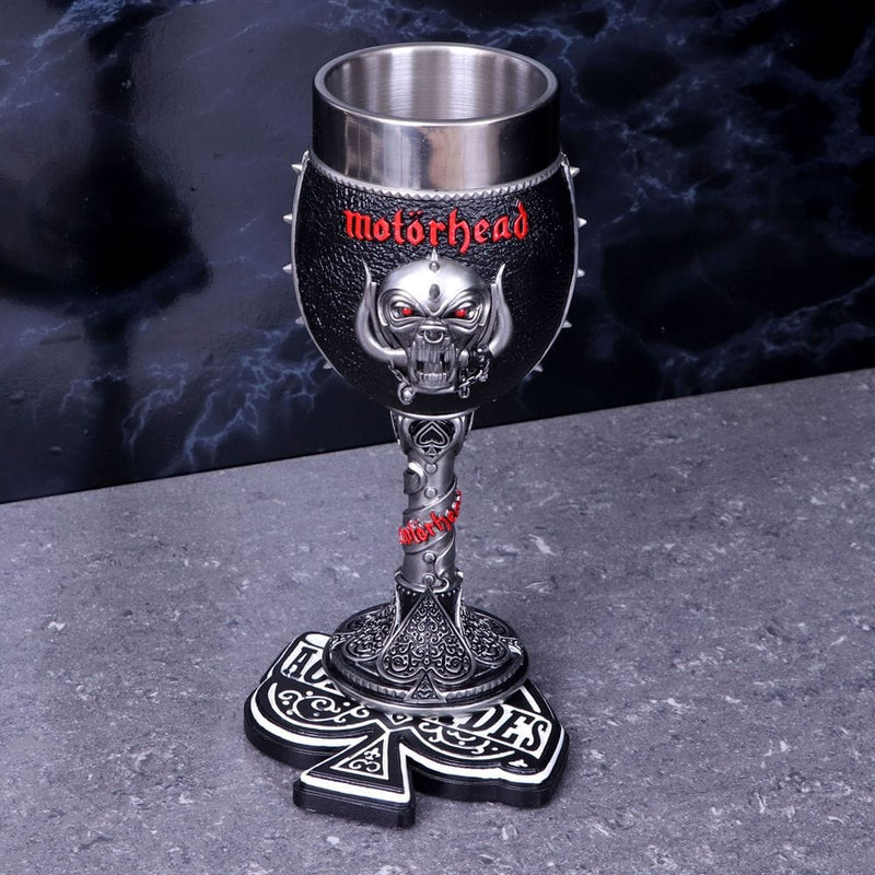 NEMESIS NOW MOTORHEAD GOBLET 19.5CM KELIH 801269141219