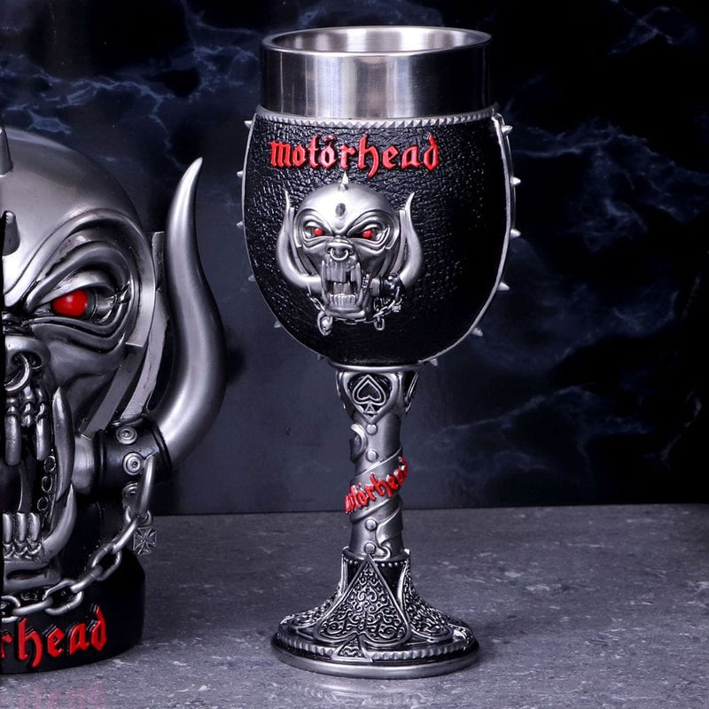 NEMESIS NOW MOTORHEAD GOBLET 19.5CM KELIH 801269141219