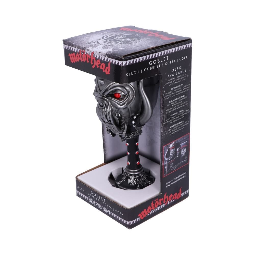 NEMESIS NOW MOTORHEAD WARPIG GOBLET 20.5CM KELIH 801269140786