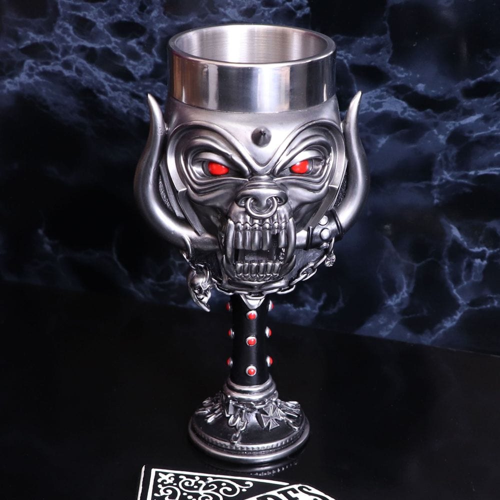 NEMESIS NOW MOTORHEAD WARPIG GOBLET 20.5CM KELIH 801269140786