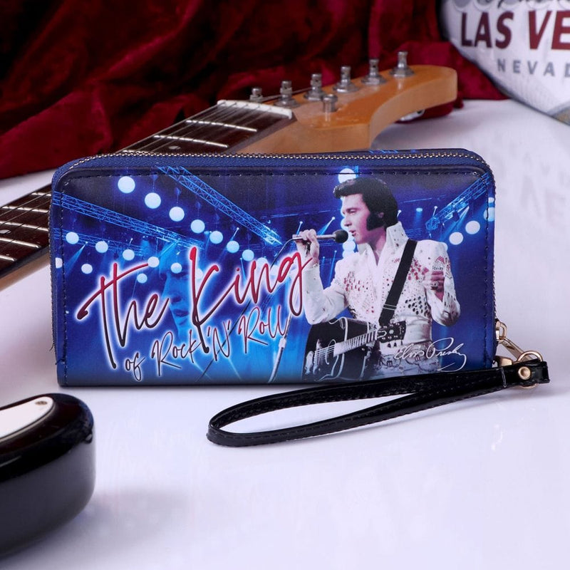 NEMESIS NOW PURSE - ELVIS THE KING OF ROCK AND ROLL 19CM TORBICA 801269141141
