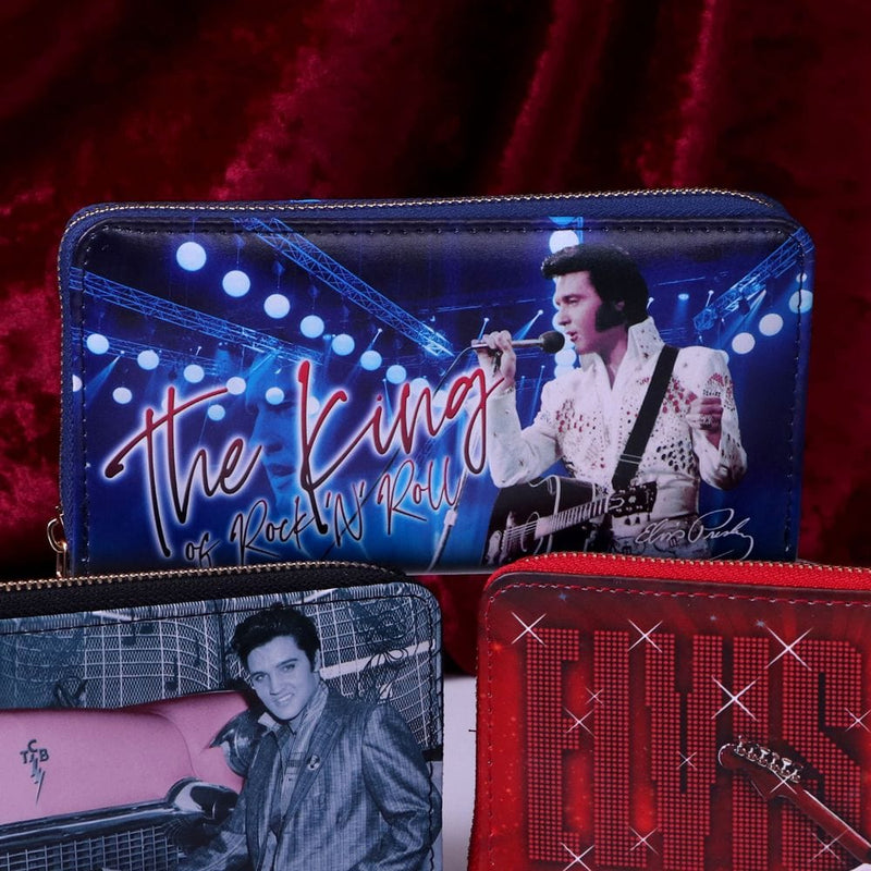 NEMESIS NOW PURSE - ELVIS THE KING OF ROCK AND ROLL 19CM TORBICA 801269141141