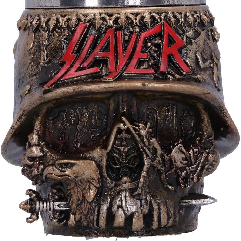 NEMESIS NOW SLAYER SKULL SHOT GLASS 9CM KOZARČEK ZA ŽGANJE 801269143114