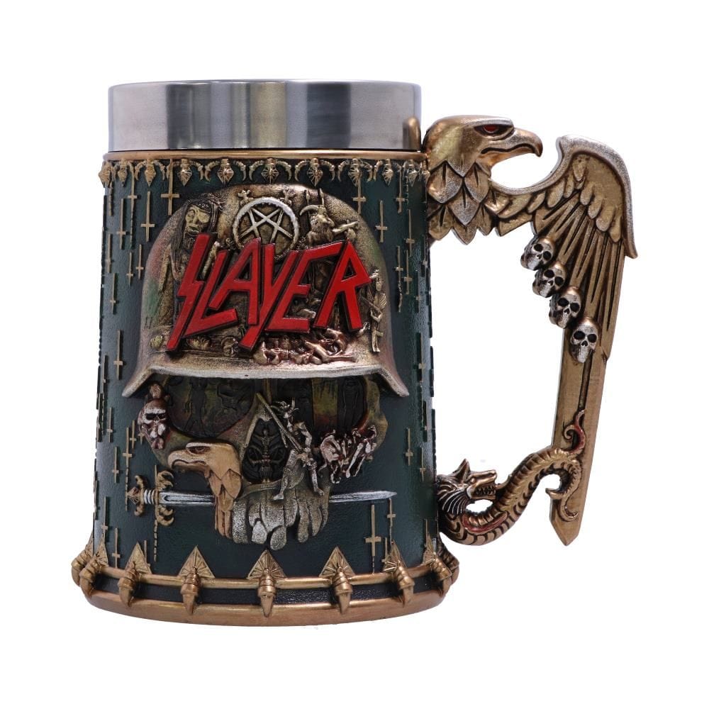 NEMESIS NOW SLAYER SKULL TANKARD 16.5CM VRČ 801269143138