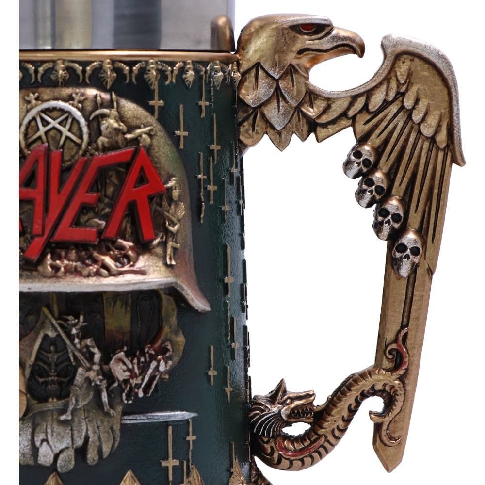 NEMESIS NOW SLAYER SKULL TANKARD 16.5CM VRČ 801269143138