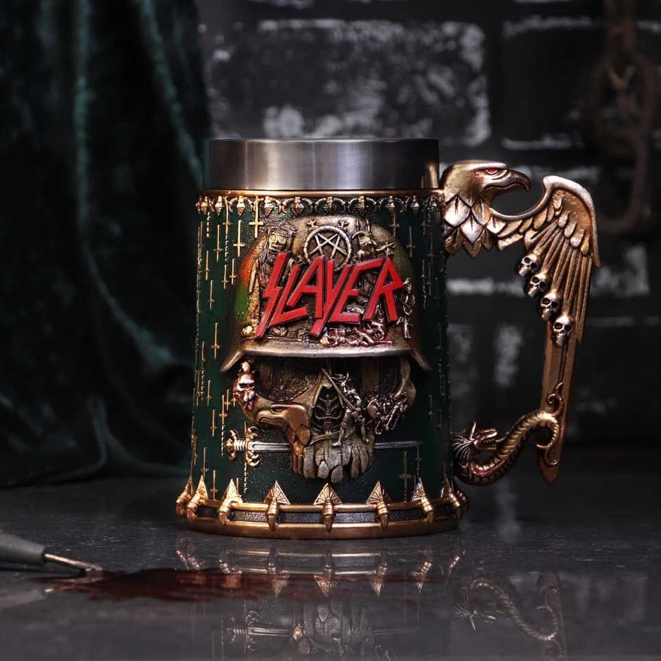 NEMESIS NOW SLAYER SKULL TANKARD 16.5CM VRČ 801269143138