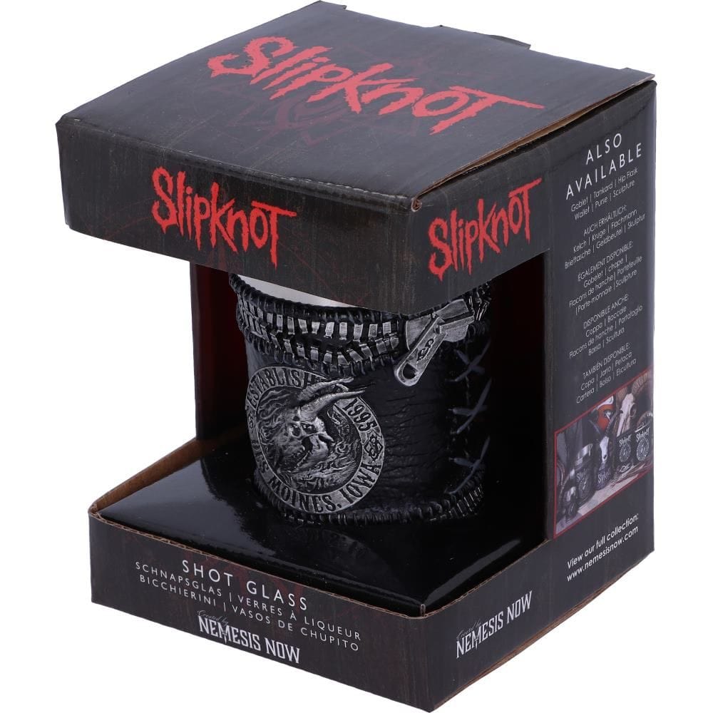 NEMESIS NOW SLIPKNOT SHOT GLASS 8.5CM KOZARČEK ZA ŽGANJE 801269138622