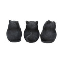 NEMESIS NOW THREE WISE FAT CATS 8.5CM FIGURICE 801269122867