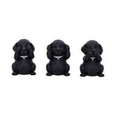 NEMESIS NOW THREE WISE LABRADORS 8.5CM KIPCI 801269146108